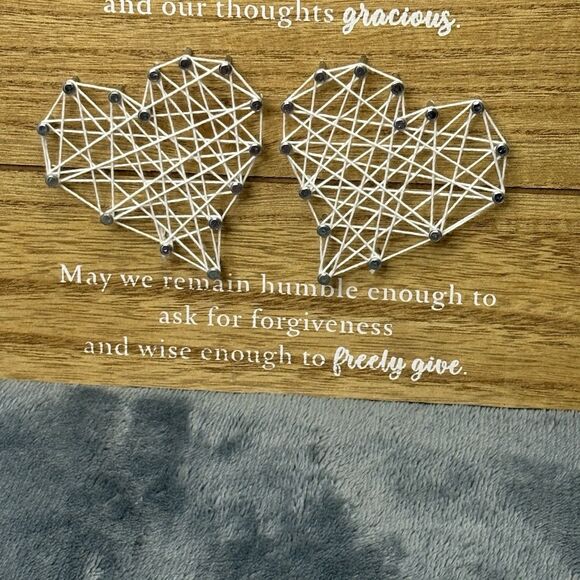 Ylovan Marriage Prayer Wooden Picture Frame 4x6 Rustic - Picture 3 of 7